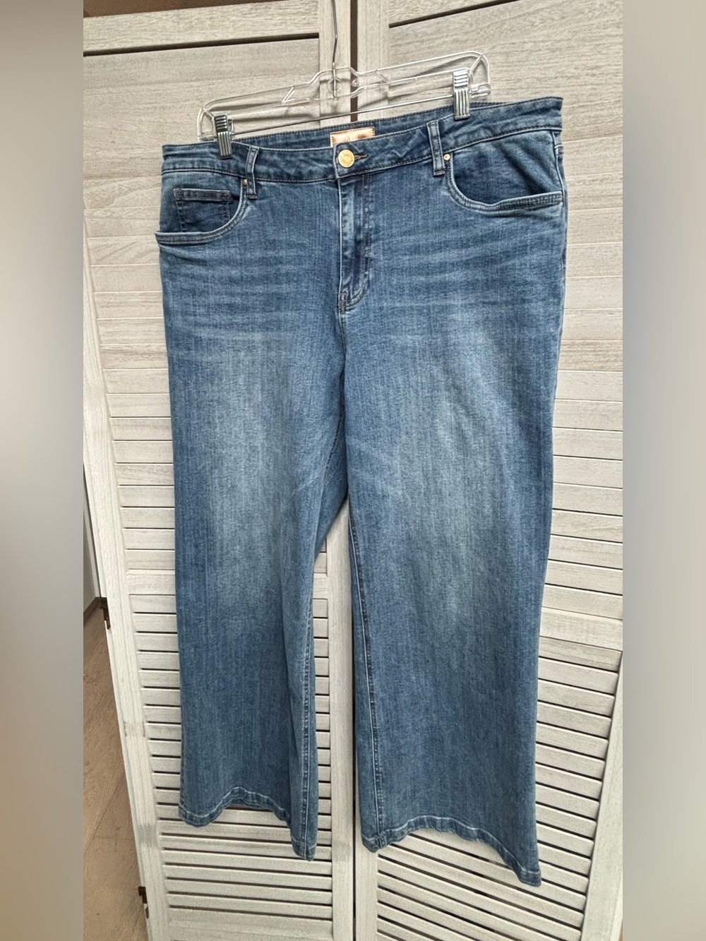 Kut from The Kloth Petite Jean High-Rise Wide Leg Women's Jeans 16P